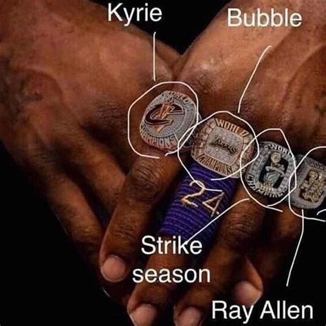 lebrons rings are fake memes